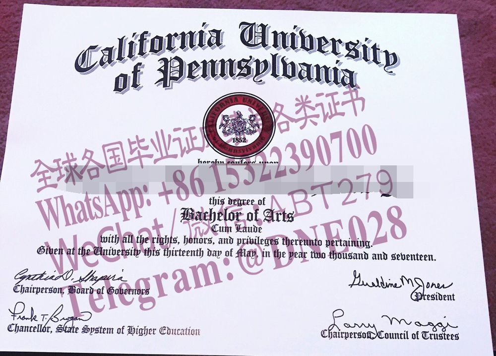 哪里能办美国宾州加利福尼亚大学毕业证成绩单